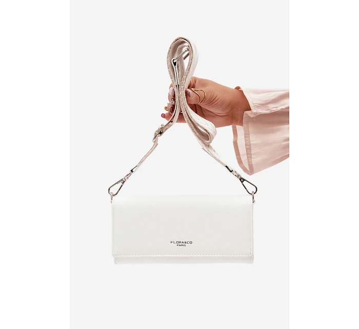 Peněženka Kabelka 2v1 S Páskem Ecru model 22111668 - Flora&Co