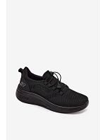 Materiálové Pánské Sportovní Boty Černé model 22220743 - Boto Materiálové Pánské Sportovní Boty Černé model 22220743 - Boto