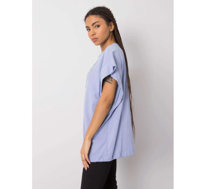 Tričko 157 TS model 15091215 světle modrá - FPrice Tričko 157 TS model 15091215 světle modrá - FPrice