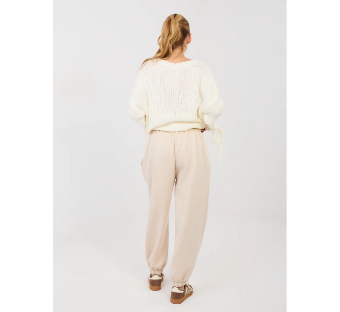 Spodnie IT SP model 21902713 jasny beżowy - FPrice