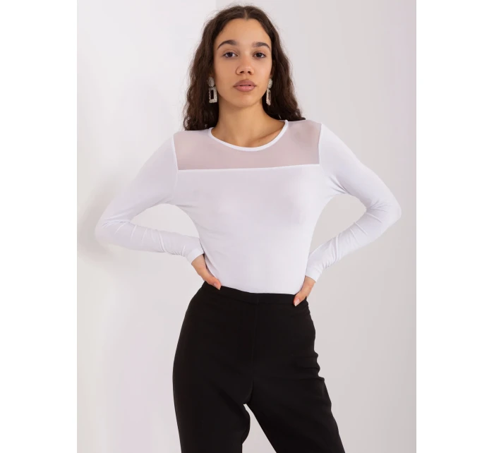 Bluzka RV BZ model 19034319 biały - FPrice Bluzka RV BZ model 19034319 biały - FPrice