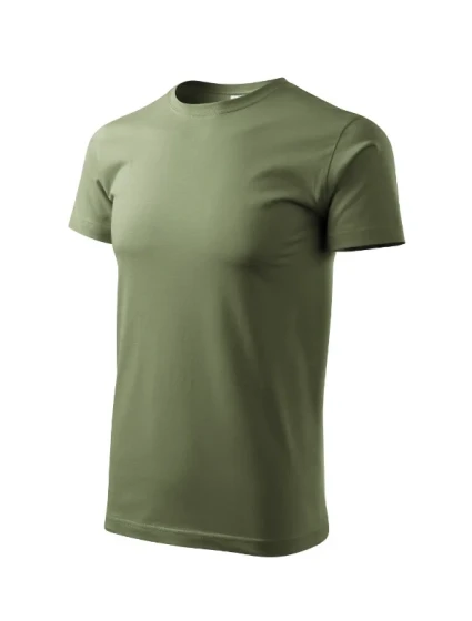Nové unisex tričko v khaki farbe Nové unisex tričko v khaki farbe