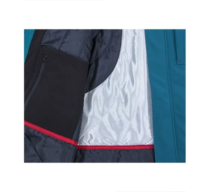 Pánska zimná softshellová bunda Vertex petrol