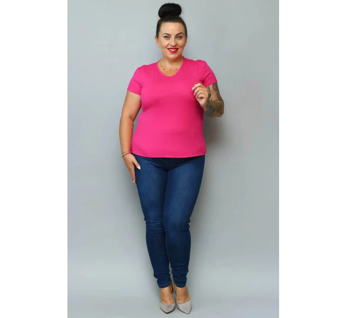 Dámská halenka  růžová  model 18885186 - Karko