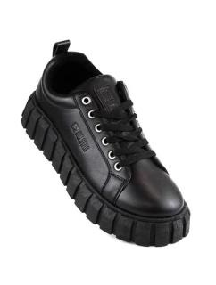 Big Star W INT1919 čierne topánky na platforme