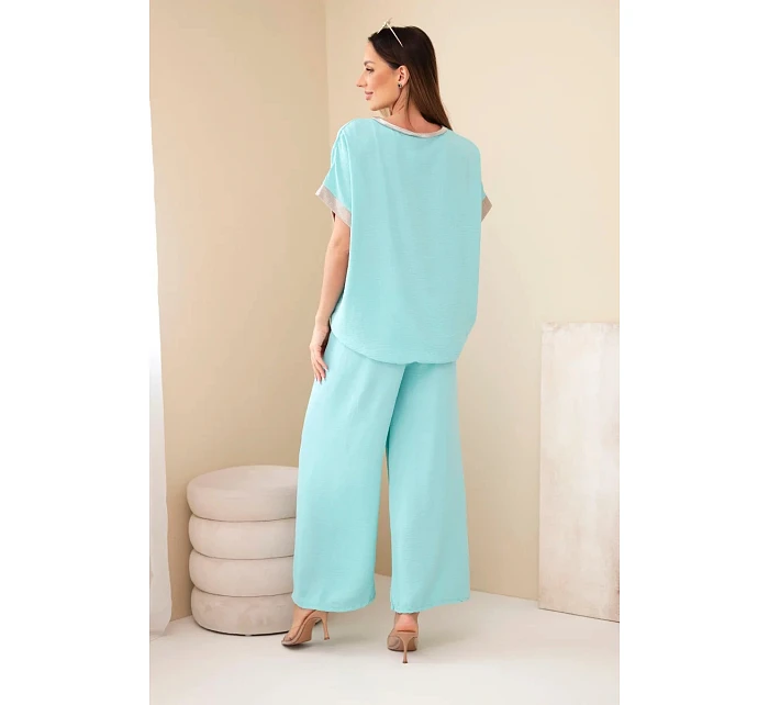 Viskózová súprava so zlatým lemovaním mincovne Viskózová súprava so zlatým lemovaním mincovne