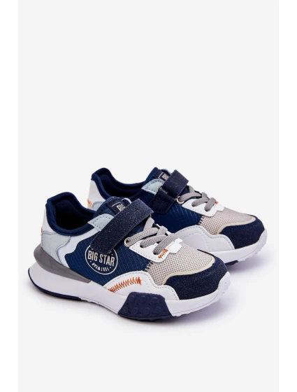 Dětské tenisky Memory Foam System Big Star model 21610522 Námořnická modrá - Big Star Shoes