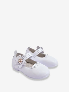 Dětské kožené baleríny s květem model 21620873 - Boto