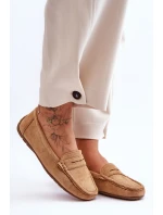 Damskie Zamszowe Mokasyny Camel Lenvie Damskie Zamszowe Mokasyny Camel Lenvie