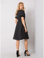 Šaty 217 SK model 15090849 černá - FPrice Šaty 217 SK model 15090849 černá - FPrice