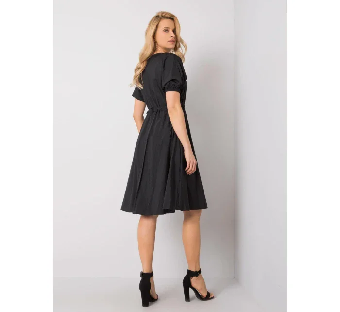 Šaty 217 SK model 15090849 černá - FPrice Šaty 217 SK model 15090849 černá - FPrice