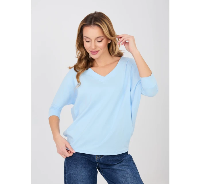 Blúzka RV BZ A1186.89 svetlo modrá