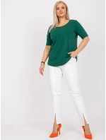 Tričko RV TS 6330.92P tmavo zelená