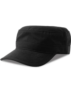 Vojenská kšiltovka black model 22450523 - Atlantis Headwear