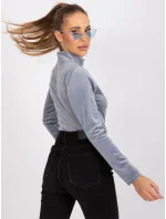 Blúzka DHJ BZ 6561.09P sivá