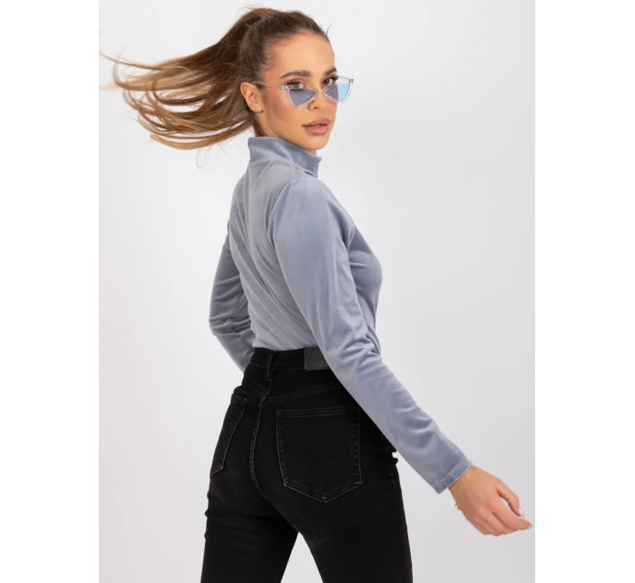 Blúzka DHJ BZ 6561.09P sivá