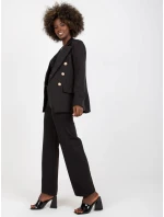 Dámské sako DHJ MA model 17394758 černé - FPrice Dámské sako DHJ MA model 17394758 černé - FPrice