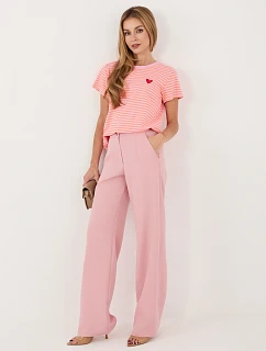 T shirt IT TS model 22102695 ciemny różowy - FPrice