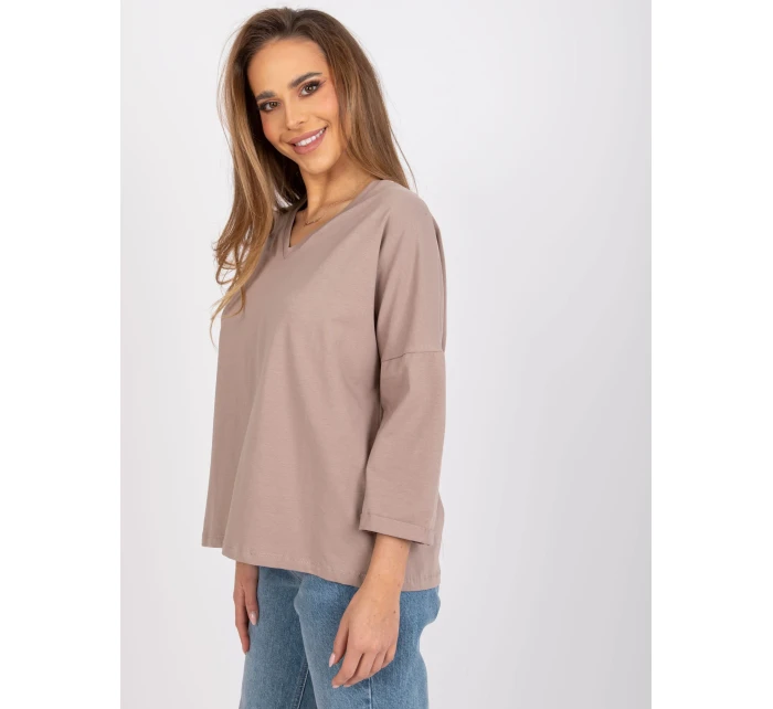Blúzka RV BZ 7558.30 tmavých pusiniek