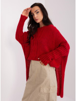 Sweter TW SW BI model 18959409 ciemny czerwony - FPrice