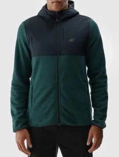 Pánska fleecová mikina s kapucňou 4F