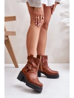 Topánky na podpätku model 201543 Step in style