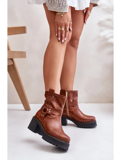 Topánky na podpätku model 201543 Step in style