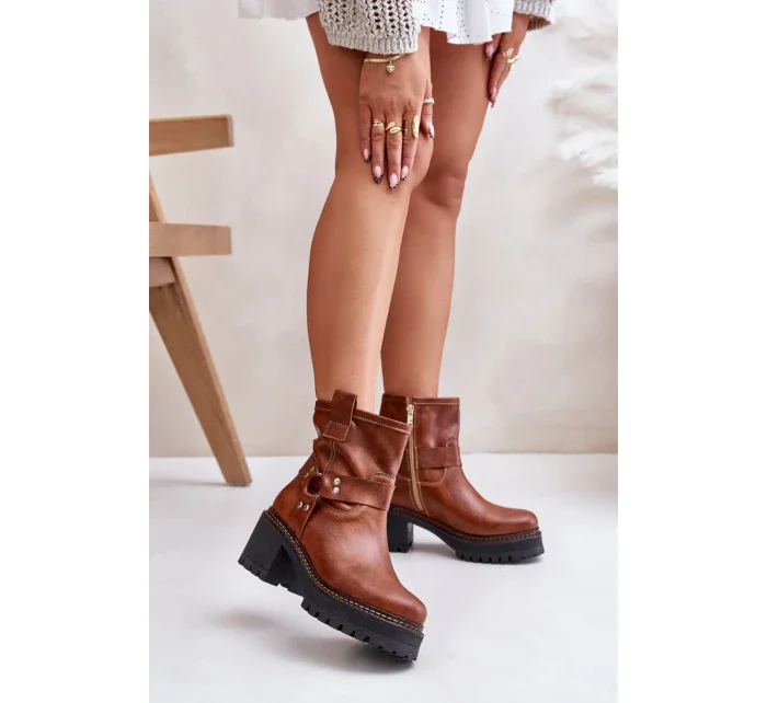 Topánky na podpätku model 201543 Step in style