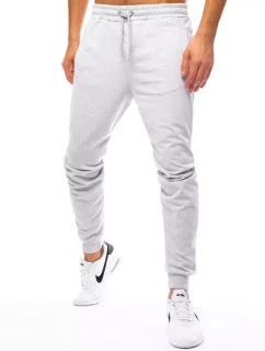 Pánské šedé teplákové kalhoty Dstreet model 21963203 - FashionStreet