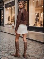 Dámské boty na platformě hnědé Dstreet model 21995001 - FashionStreet Dámské boty na platformě hnědé Dstreet model 21995001 - FashionStreet