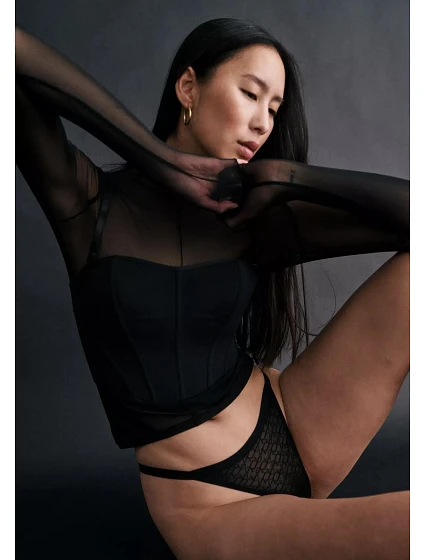 Triumph Signature Sheer String - BLACK - TRIUMPH BLACK - TRIUMPH