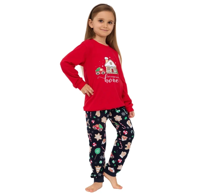 Dievčenské pyžamo 594/175 Domov - CORNETTE Dievčenské pyžamo 594/175 Domov - CORNETTE