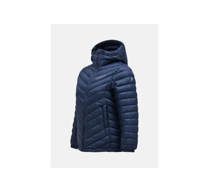 Peak Performance W Frost Down Hood Jacket navy blue