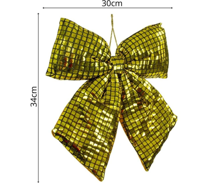 ZLATÁ DEKORAČNÁ KARTA 30x34 cm MICA