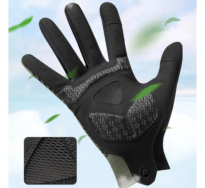 Cyklistické rukavice  velikost: M zelené model 22083560 - Rockbros