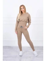 Komplet z camelowy model 19659068 - K-Fashion Komplet z camelowy model 19659068 - K-Fashion