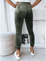 FRAGILE dámske nohavice zelené Dstreet UY1758