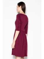 Dámské šaty model 19385041 Vínová - Venaton