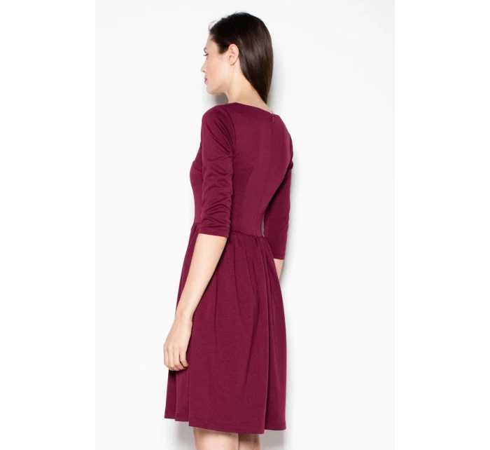 Dámské šaty model 19385041 Vínová - Venaton