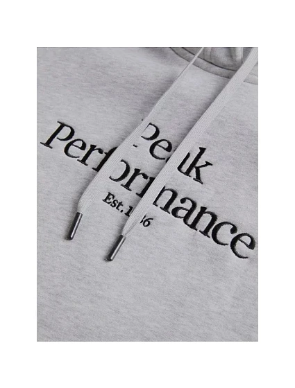 Dámská mikina Original Hood W model 19398404 šedá - Peak Performance