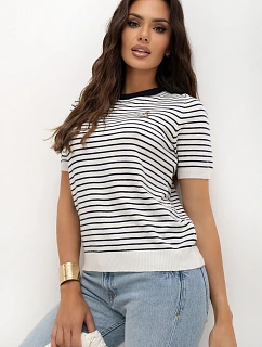 Svetr s krátkymi rukávmi, model 230140, Italy Moda