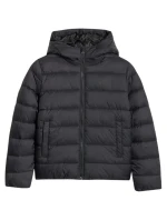 Detská páperová bunda 4F U0704 dark black 4FJWAW25TDJAU0704 20S Detská páperová bunda 4F U0704 dark black 4FJWAW25TDJAU0704 20S