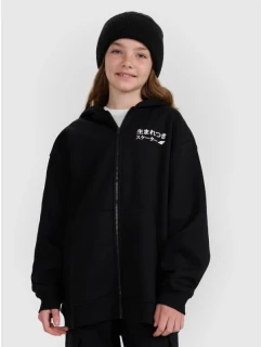 Dívčí mikina s kapucí model 21816965 - 4F