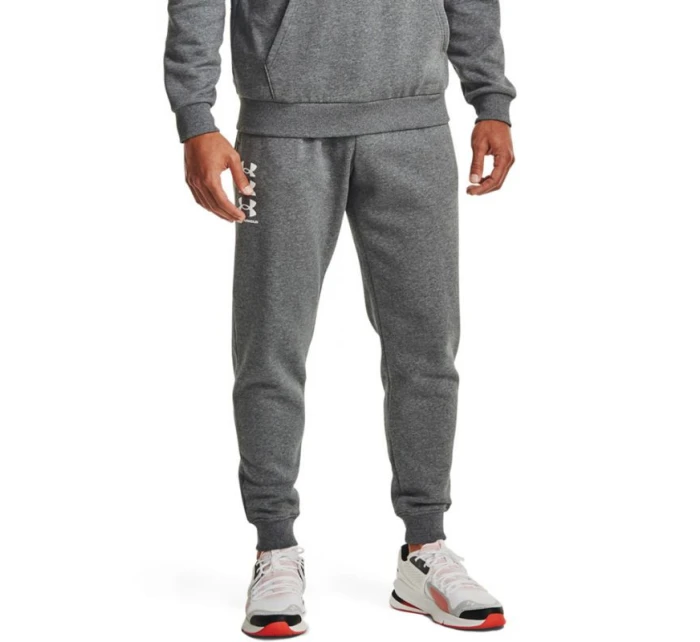 Pánske športové nohavice Rival Fleece 3Logo Jogger M 1357131 012 - Under Armour