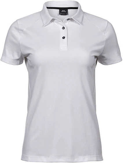 Tee Jays TJ 7201 Dámske luxusné športové polo tričko 18.7201 biele Tee Jays TJ 7201 Dámske luxusné športové polo tričko 18.7201 biele