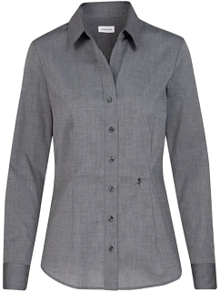 Seidensticker Blouse Slim LSL Blúzka s dlhým rukávom 78.0613 antracitová