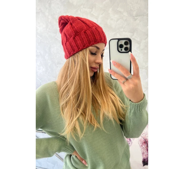 Fleecová čepice model 18750131 - K-Fashion Fleecová čepice model 18750131 - K-Fashion