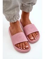 Damskie Klapki 4FMM00FFLIF045-56S Różowe Damskie Klapki 4FMM00FFLIF045-56S Różowe
