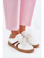 Nízké Dámské Tenisky S Bílé model 21689467 - Boto Nízké Dámské Tenisky S Bílé model 21689467 - Boto