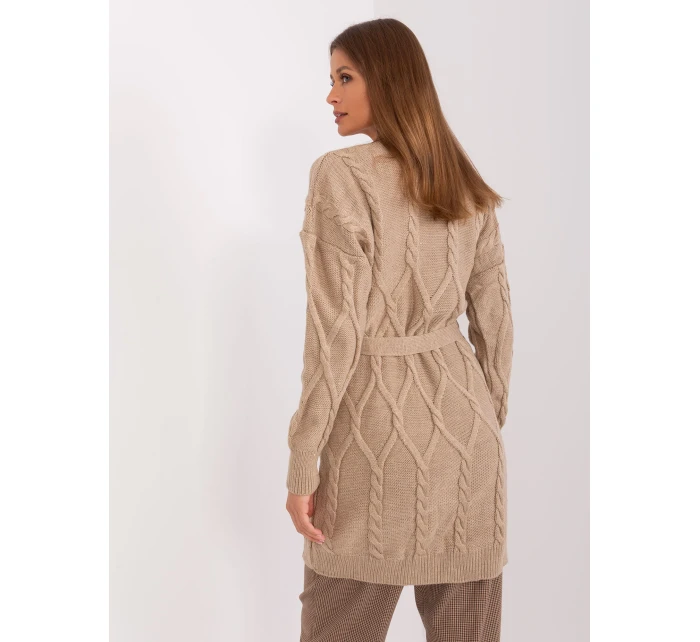 Cardigan BA SW 8009 1.39P tmavo lila